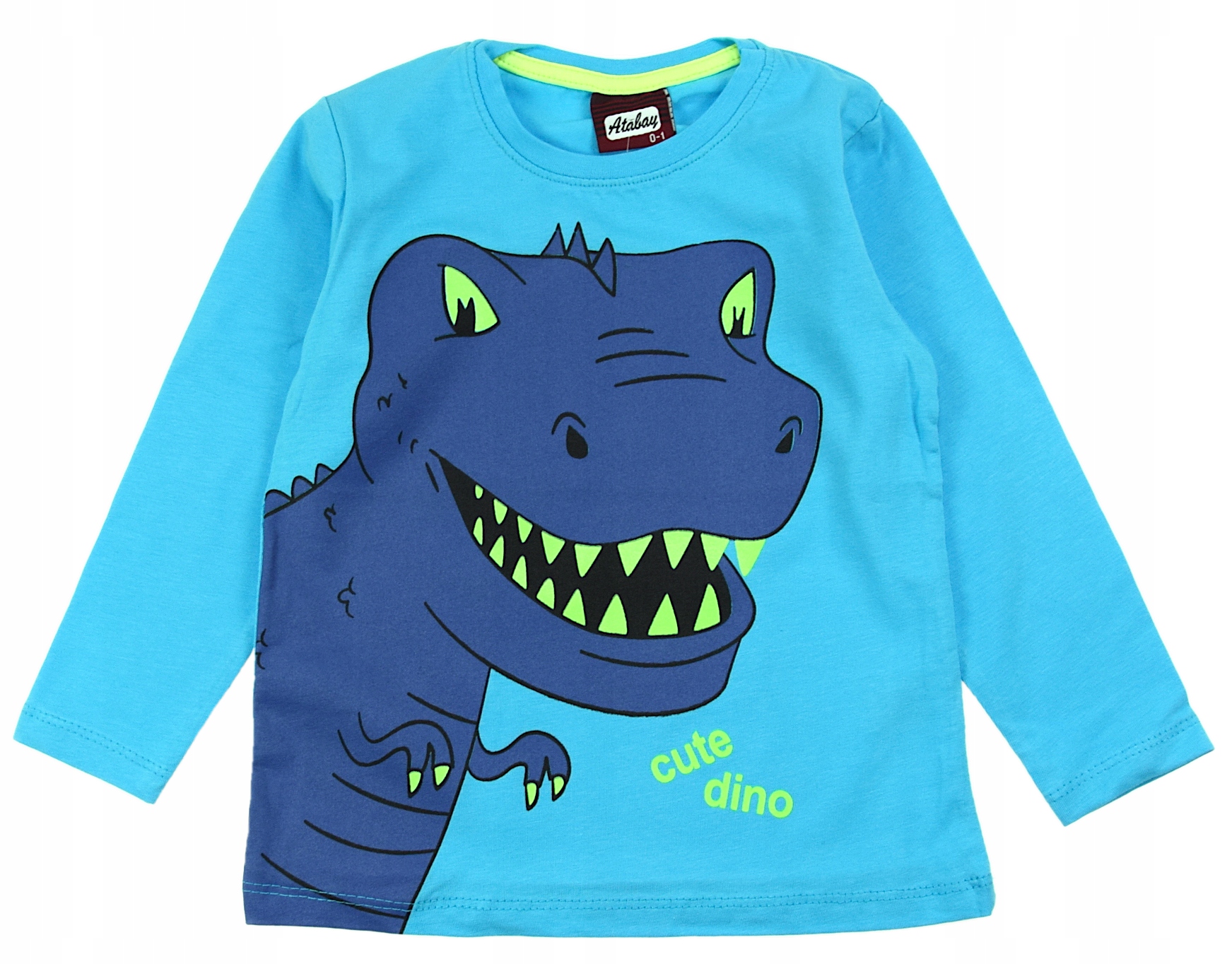 

Bluzeczka Dino Dinozaur Bluzka Niebieska 122/128