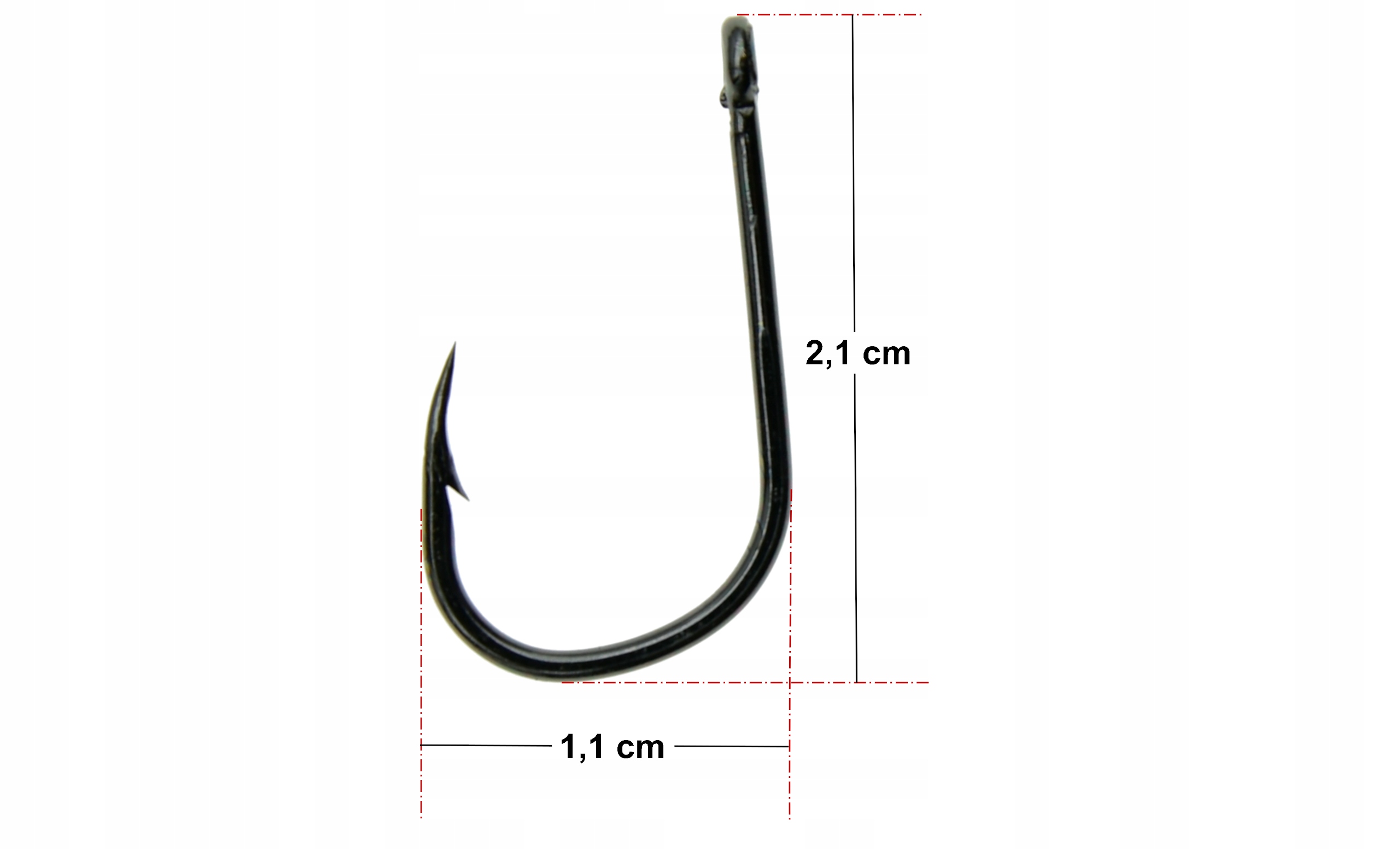 Zestaw Haczyków Haczyki ISEAMA z oczkiem nr 2 Typ haczyki