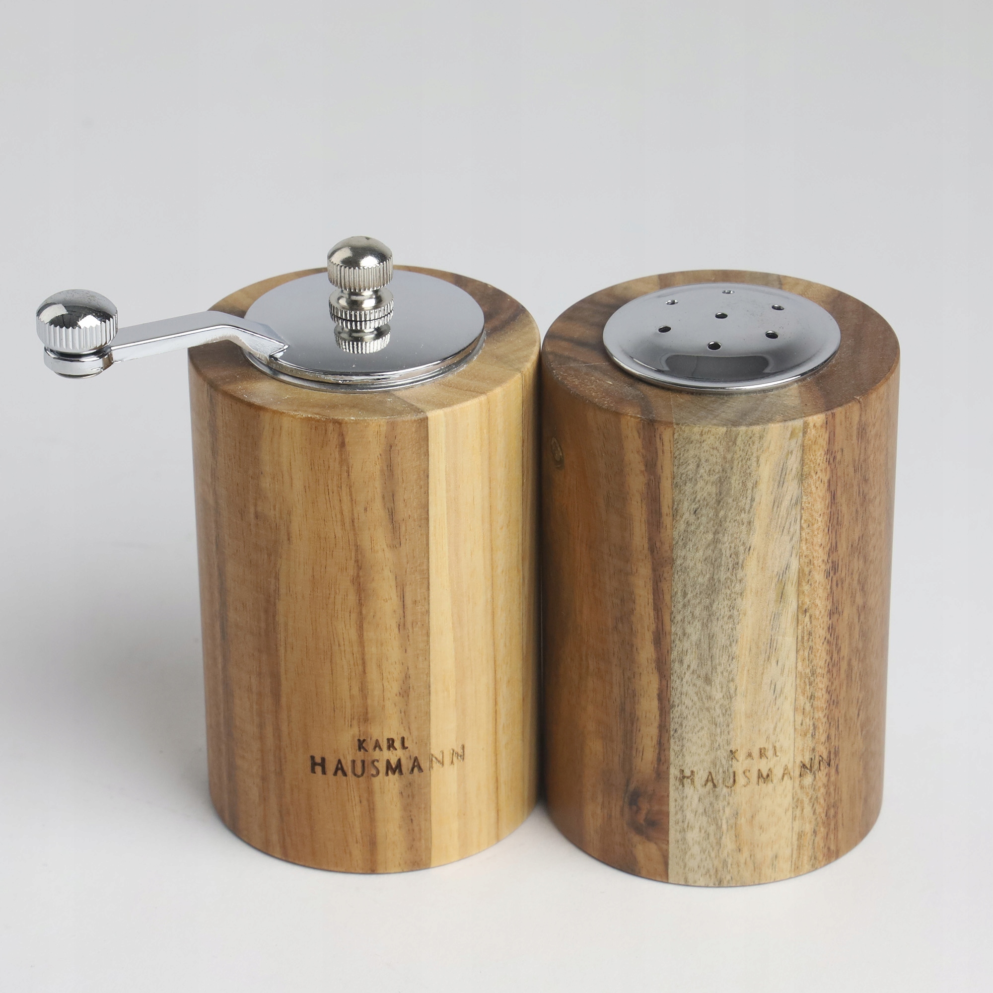 ZESTAW RĘCZNYCH MŁYNKÓW DO MIELENIA SOLI PIEPRZU PRZYPRAW DREWNIANE