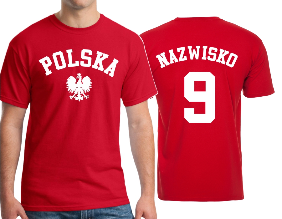 

Koszulka Kibica Reprezentacji Polski Nazwisko Nr