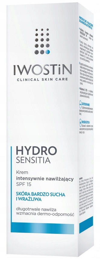 

Iwostin Hydro Sensitia Krem Nawilżający SPF15 50ml