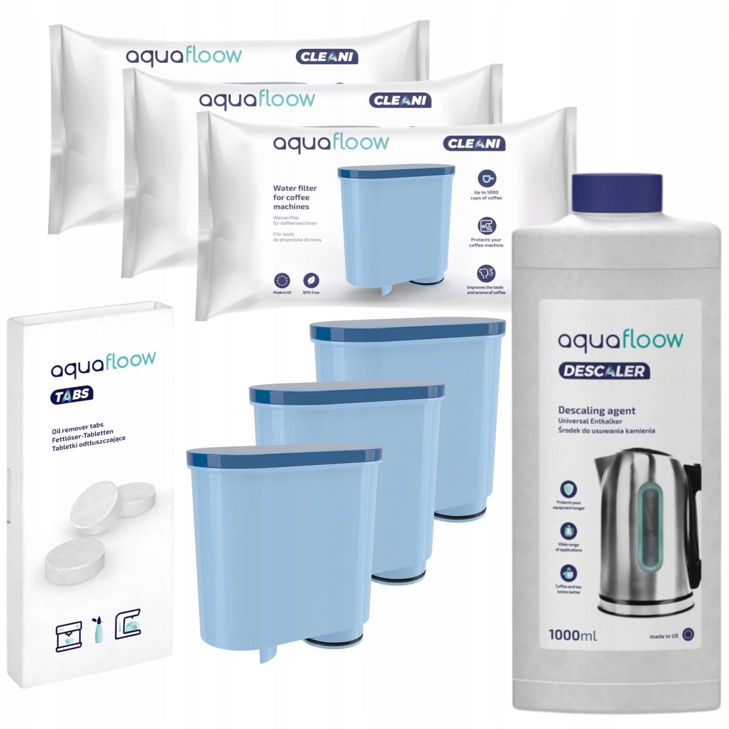 

Odkamieniacz 1L 1000ML Filtr Do Philips Latte Go