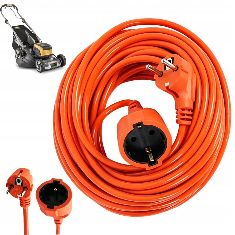 Prodlužovací Kabel Pro Sekačku Odolný Vůči Slunci A Dešti A Prachu