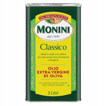 1x 3l Monini Oliwa z oliwek Extra Vergine Classico