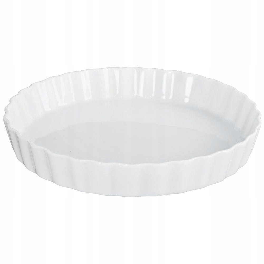 

Forma ceramiczna na tartę biała, 26,5 cm