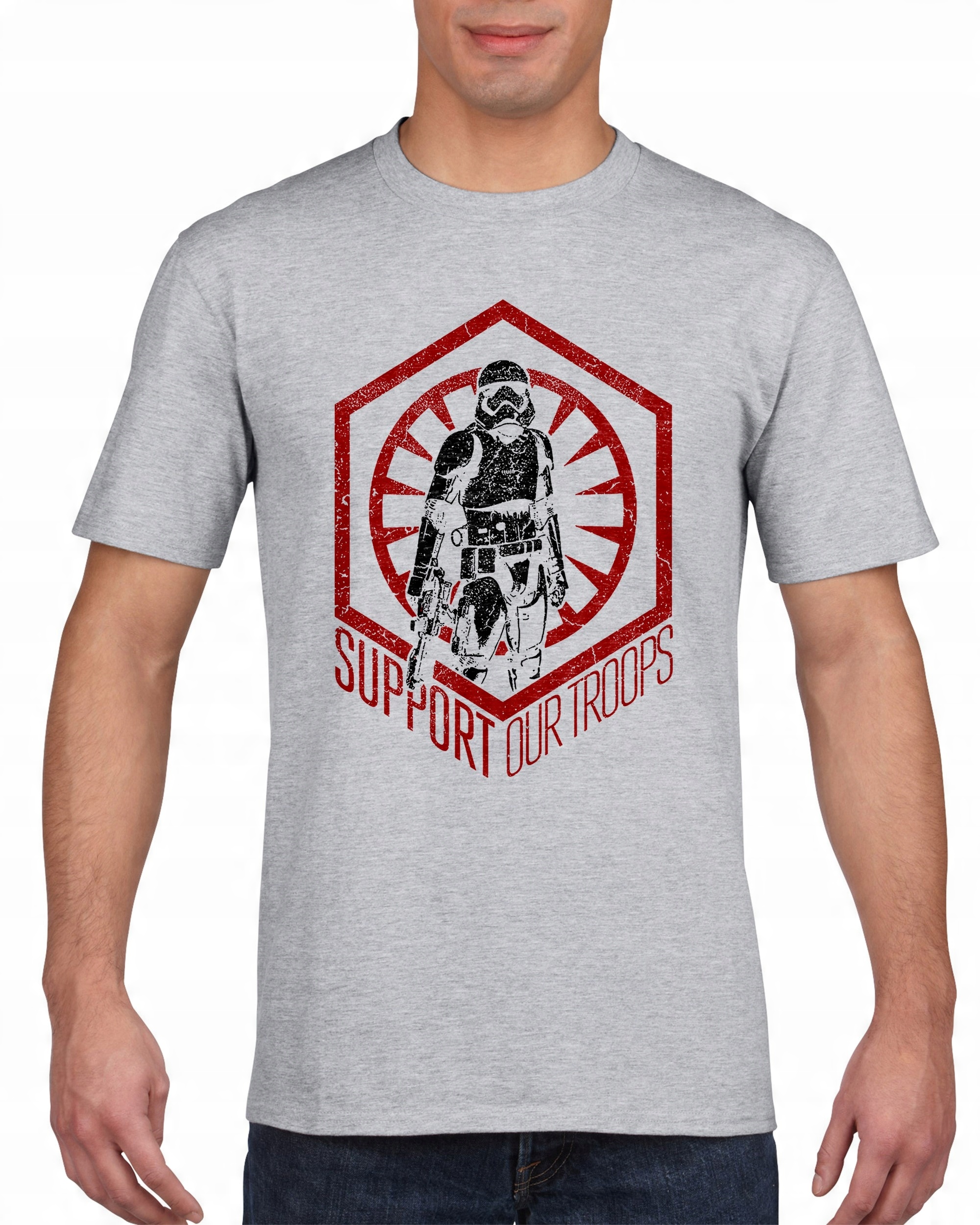 

Koszulka męska Support Our Troops Stormtroops S