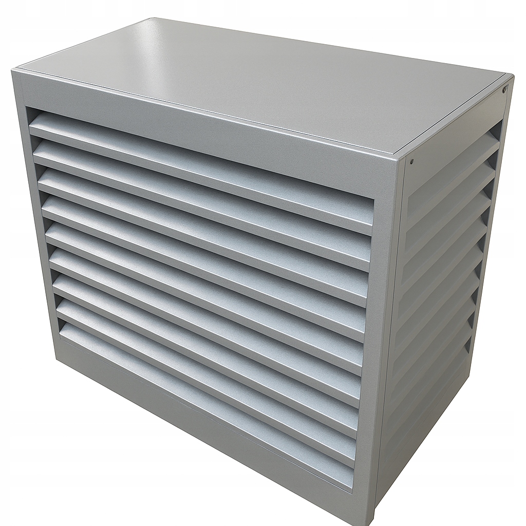 Vstavaná Krytka Klimatizátora 100x50x78 Pozinkovaná