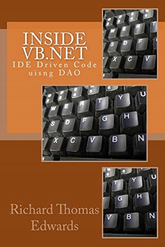 Edwards, Richard Thomas Inside VB.Net: IDE Driven Code uisng DAO