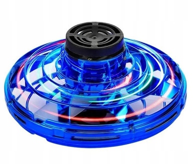 LATAJĄCY ŚWIECĄCY DRON UFO FIDGET SPINNER ZABAWKA PTW Marka inna