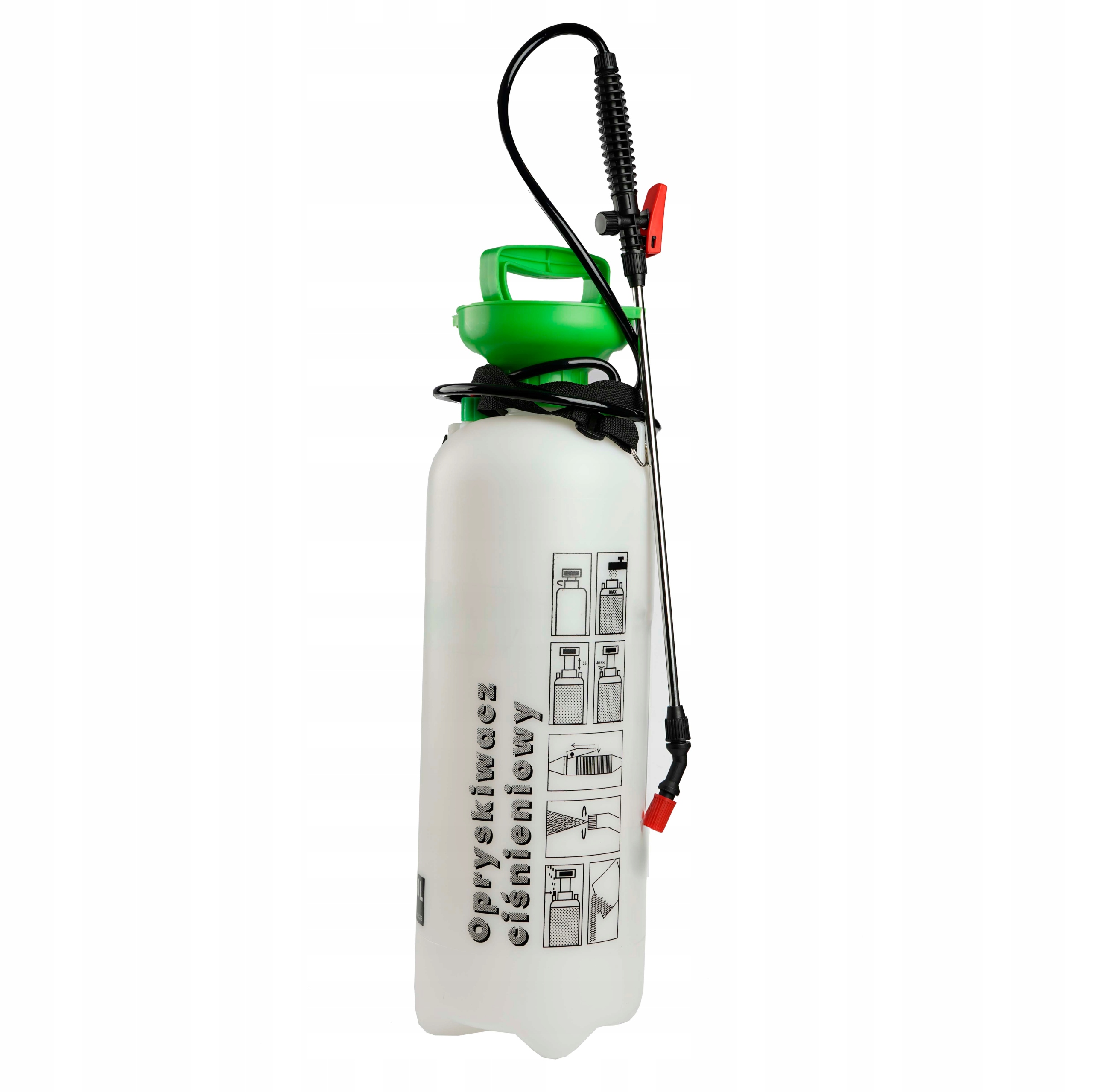 Opryskiwacz Ciśnieniowy 10L Ręczny Spryskiwacz Rozpylacz Ogrodowy Przenośny