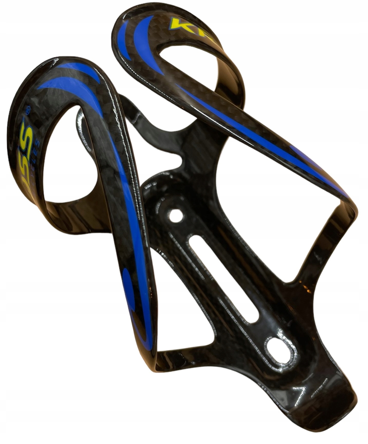 Kross koszyk bidonu Carbon czarny 22 gramy