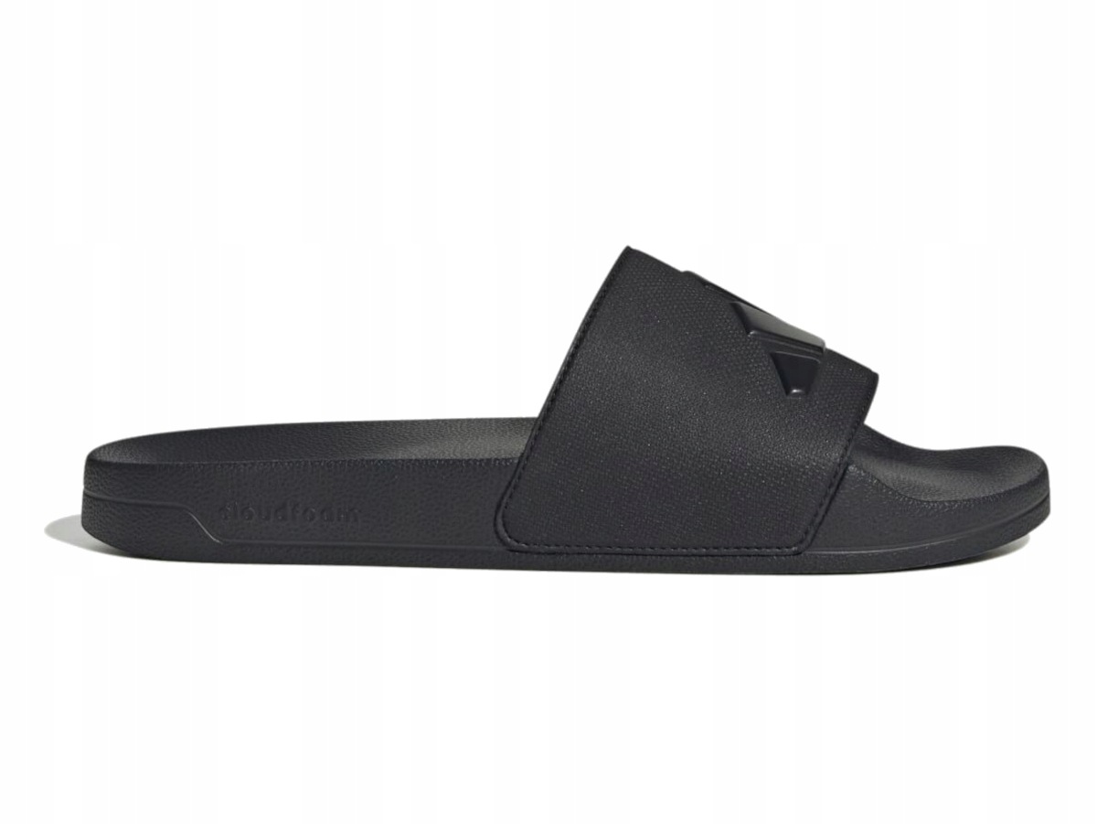 Klapki męskie Adidas Adilette Shower JS2039 sportowe czarne na basen 46