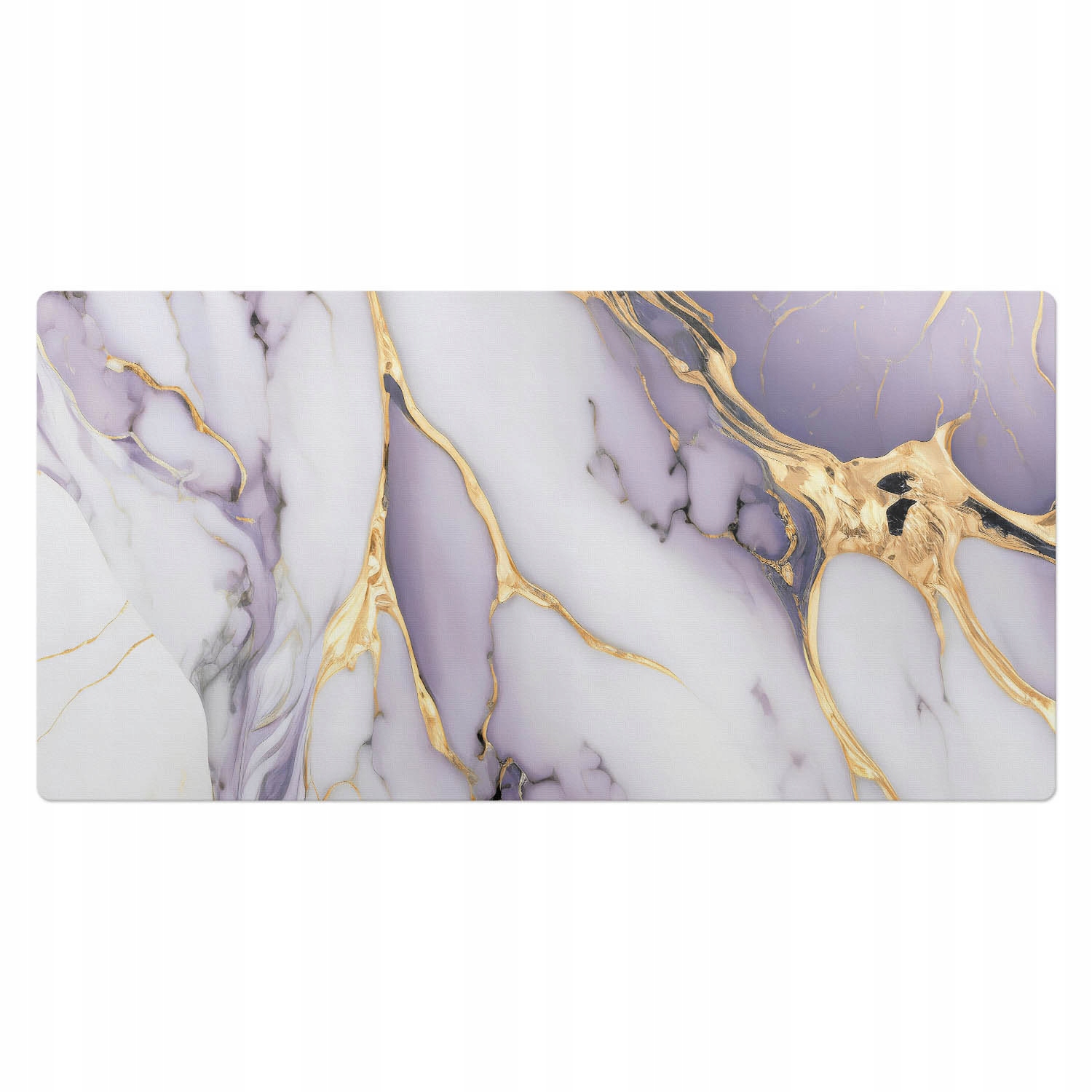 Vinylová podložka na psací stůl s potiskem Mramorové vlnité vzory 100 x 50 cm