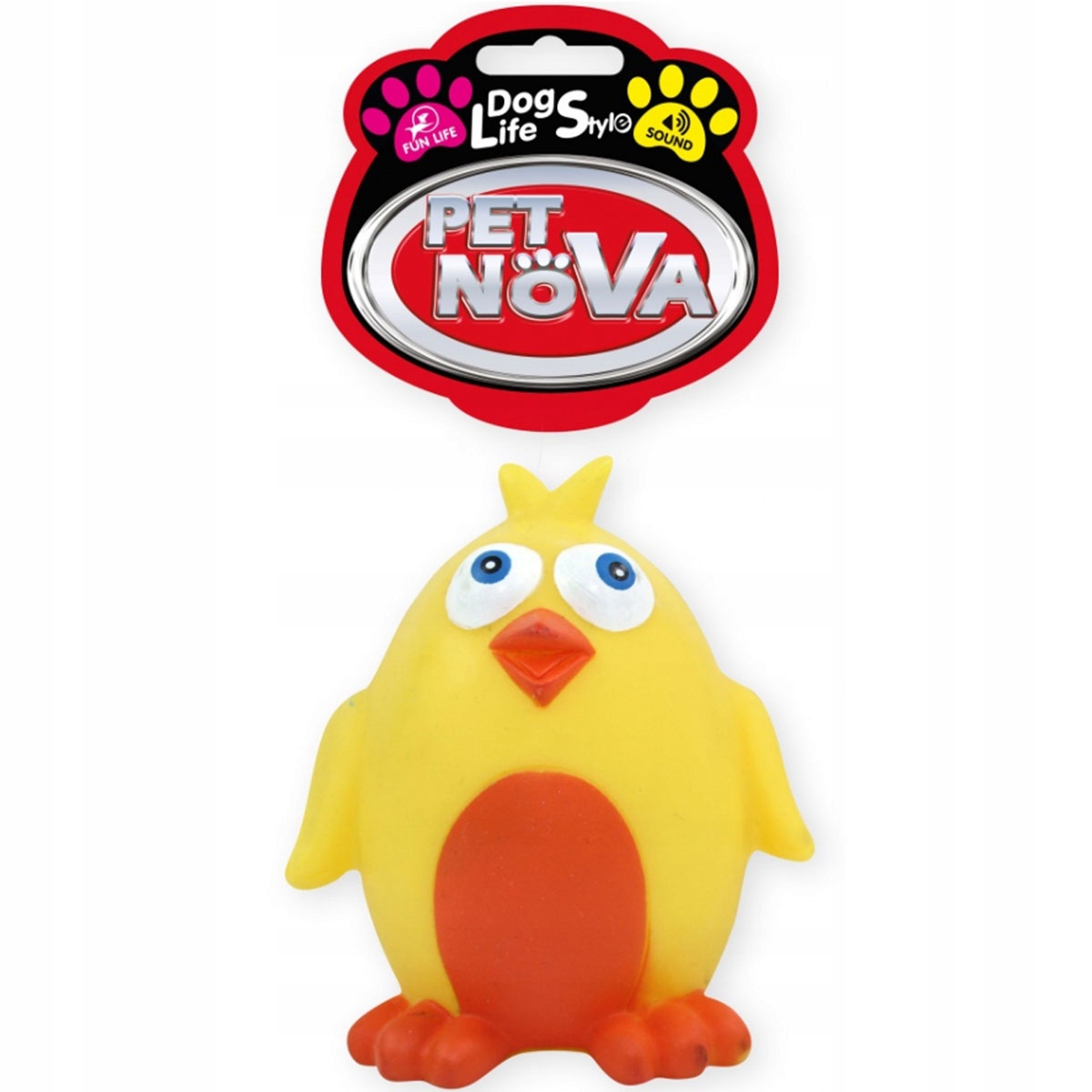 

Pet Nova Kurczak z bajki 10cm żółty zabawka psa