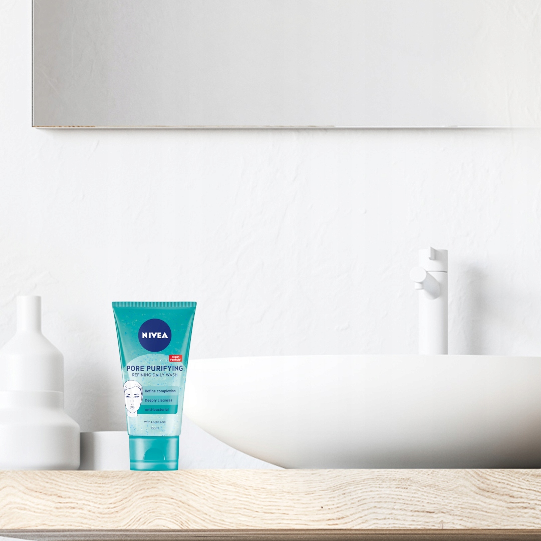 NIVEA Żel do mycia twarzy niedoskonałości 150 ml*3 Rodzaj Żele