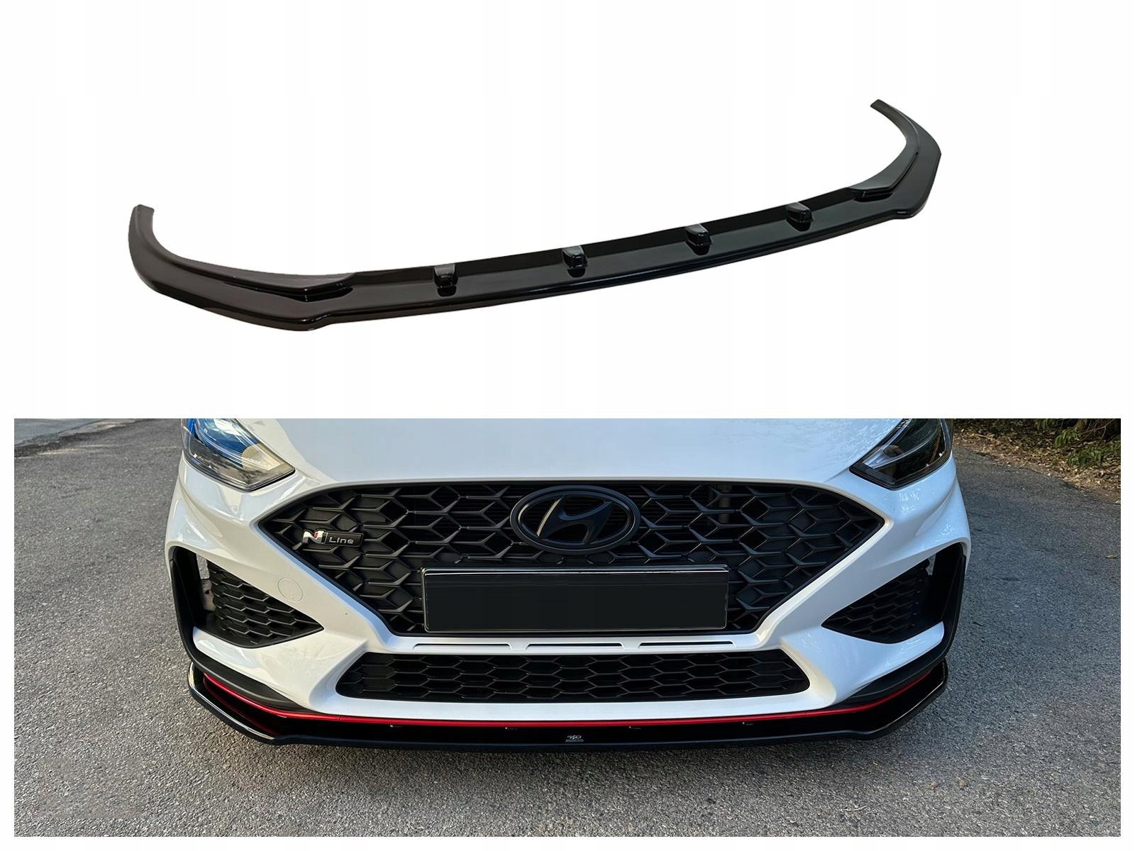 Kryt předního nárazníku difuzér pro Hyundai I30 N III 2021- Liftback