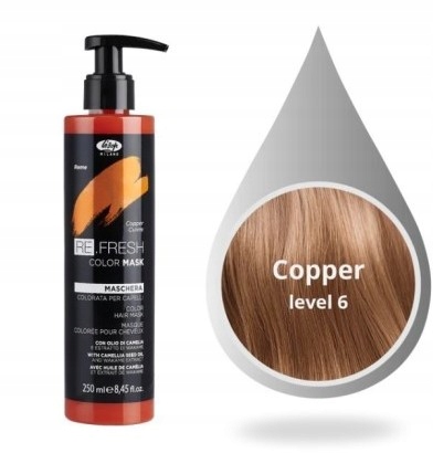 Re-fresh Barvící maska Copper Měděná 250 ml