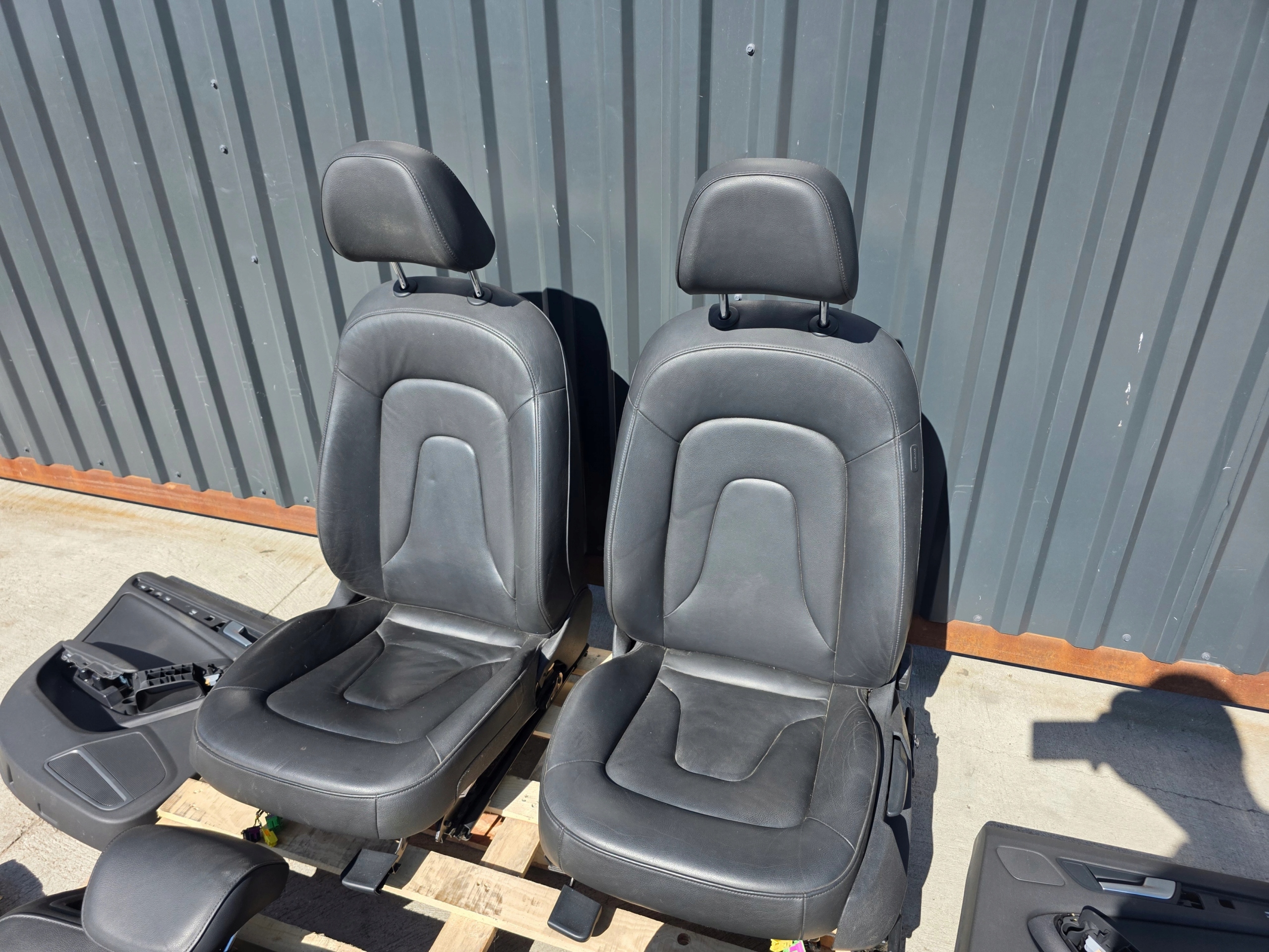 Sitz Sitze AUDI A5 8T SPORTBACK Leder KOMPLET heizung !!!