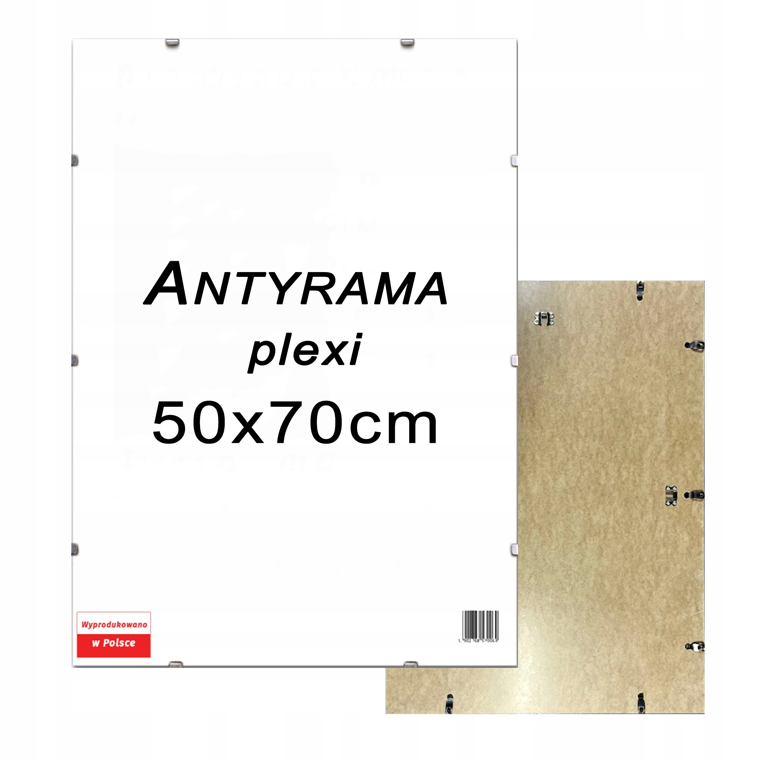 

Antyrama Plexi Ramka Na Obrazy 50X70cm