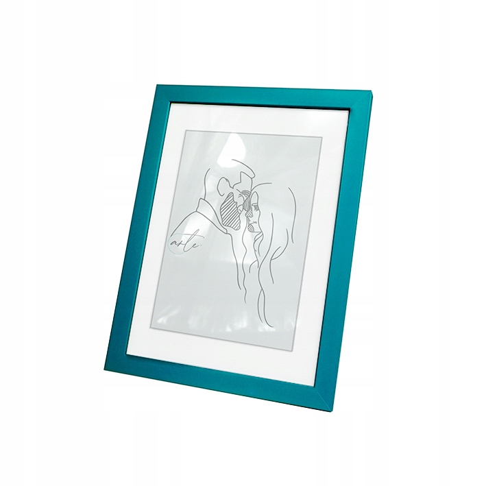 

Ramka Na Zdjęcia 21x29,7 Passe-partout Turkus