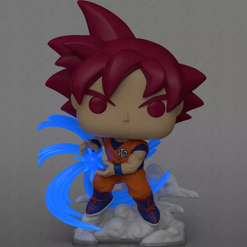 Funko Pop! Dragon Ball Saiyan God (Chase verze) #2491