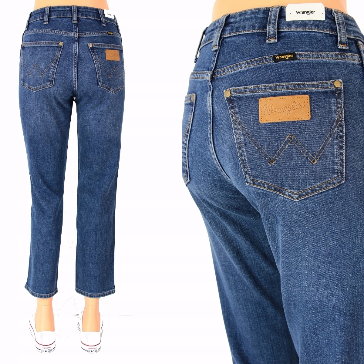 

Wrangler Retro Straight Jeansy Boyfriend _ W28 L32