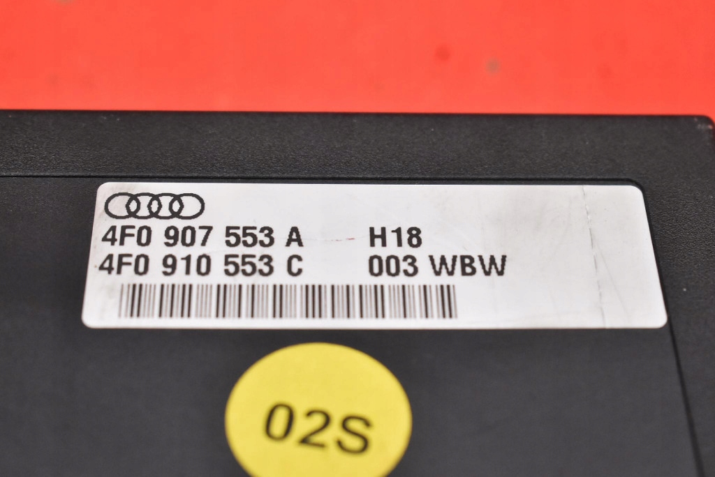 control unit module springing 4F0907553A AUDI A6 C6 3.0 TDI 239 KM LIFT 08-11