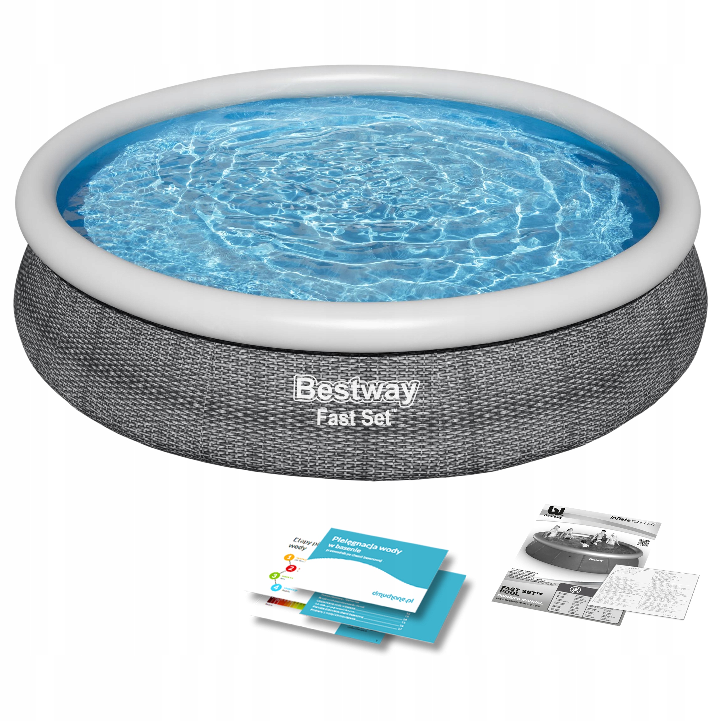 

Basen Ogrodowy Rozporowy 366x76 cm Bestway 10w1