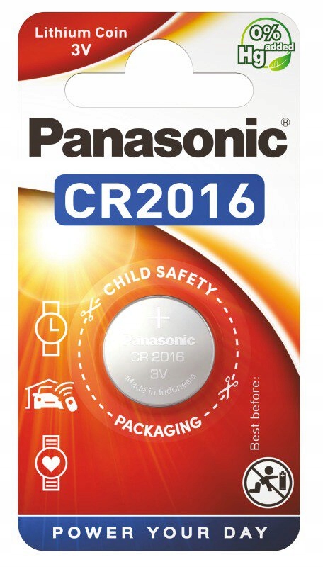

Litowa Panasonic CR2016 1 szt.