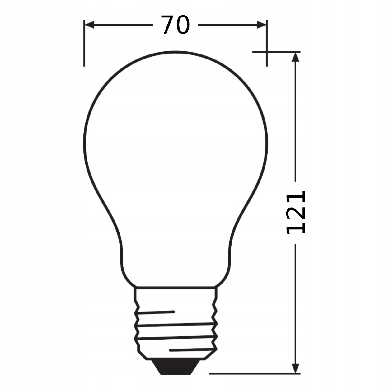 Żarówka LED E27 13W = 120W 2000lm 6500K PHILIPS Barwa światła biały zimny
