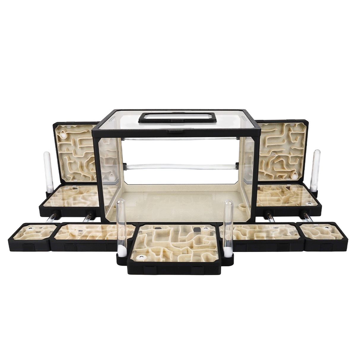 Formikarium Vertical XXL – Arena High 21×28×18 cm, 9 zásuvek