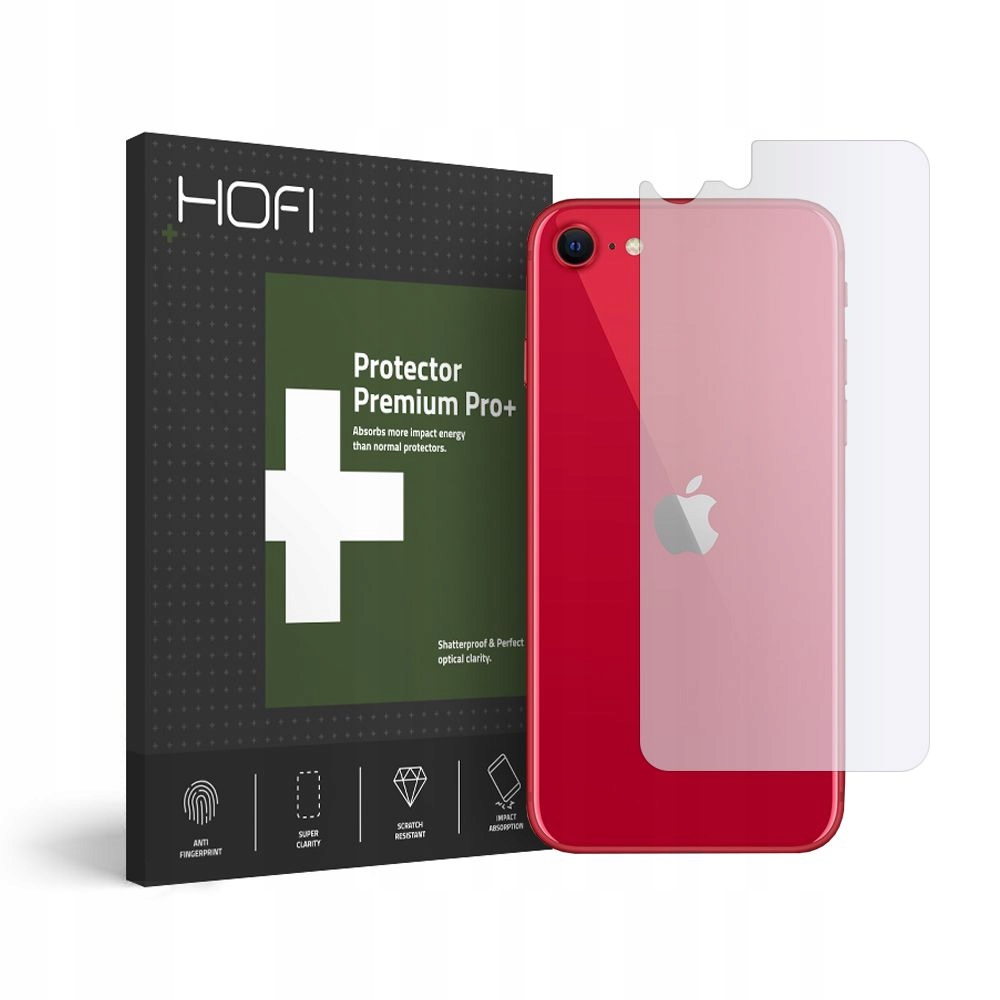 

Hofi Back Hybrid folia na tył do iPhone Se 2020