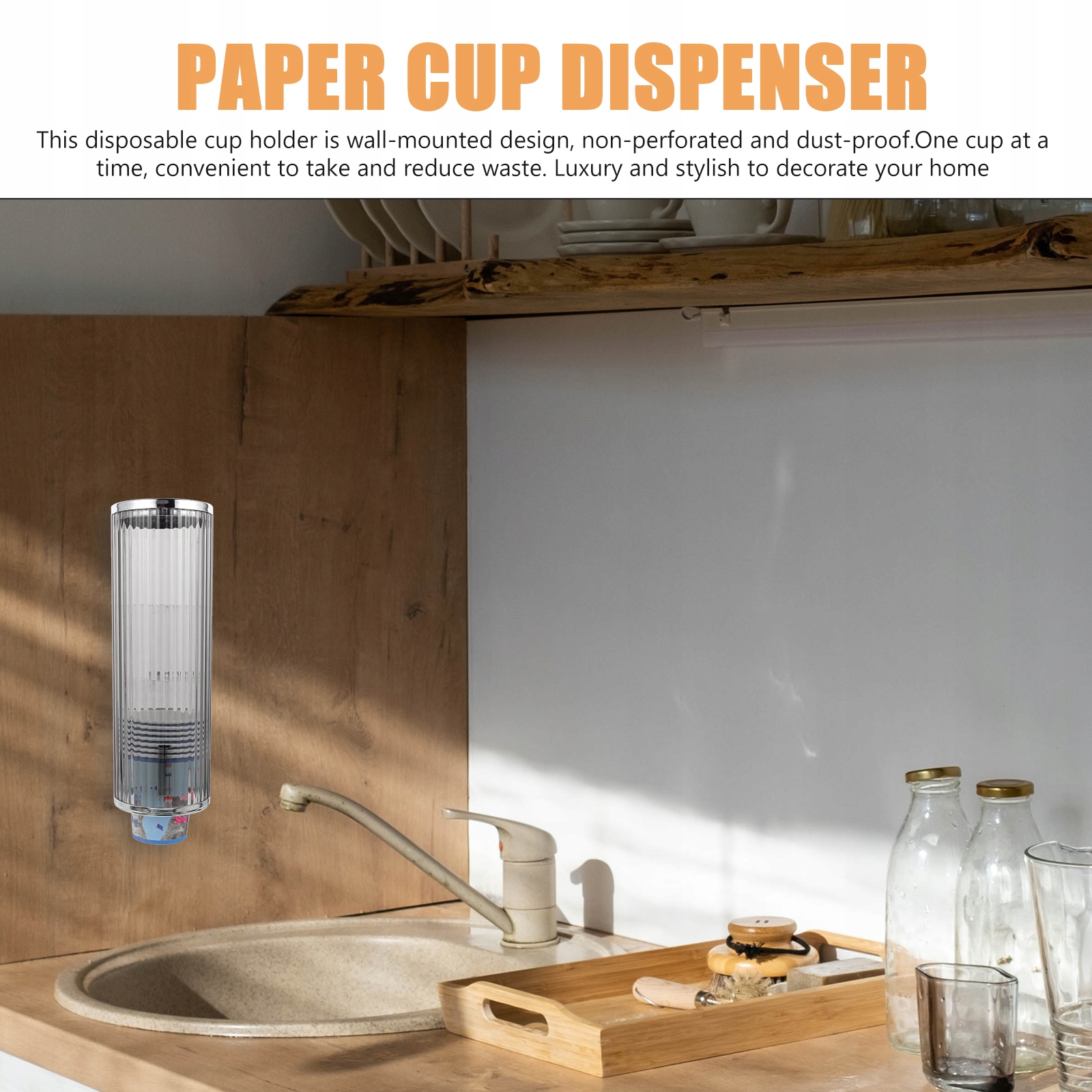 ORGANIZER NA KUBKI DO KAWY PAPIEROWY USUWACZ DO KUBKÓW Marka bez marki