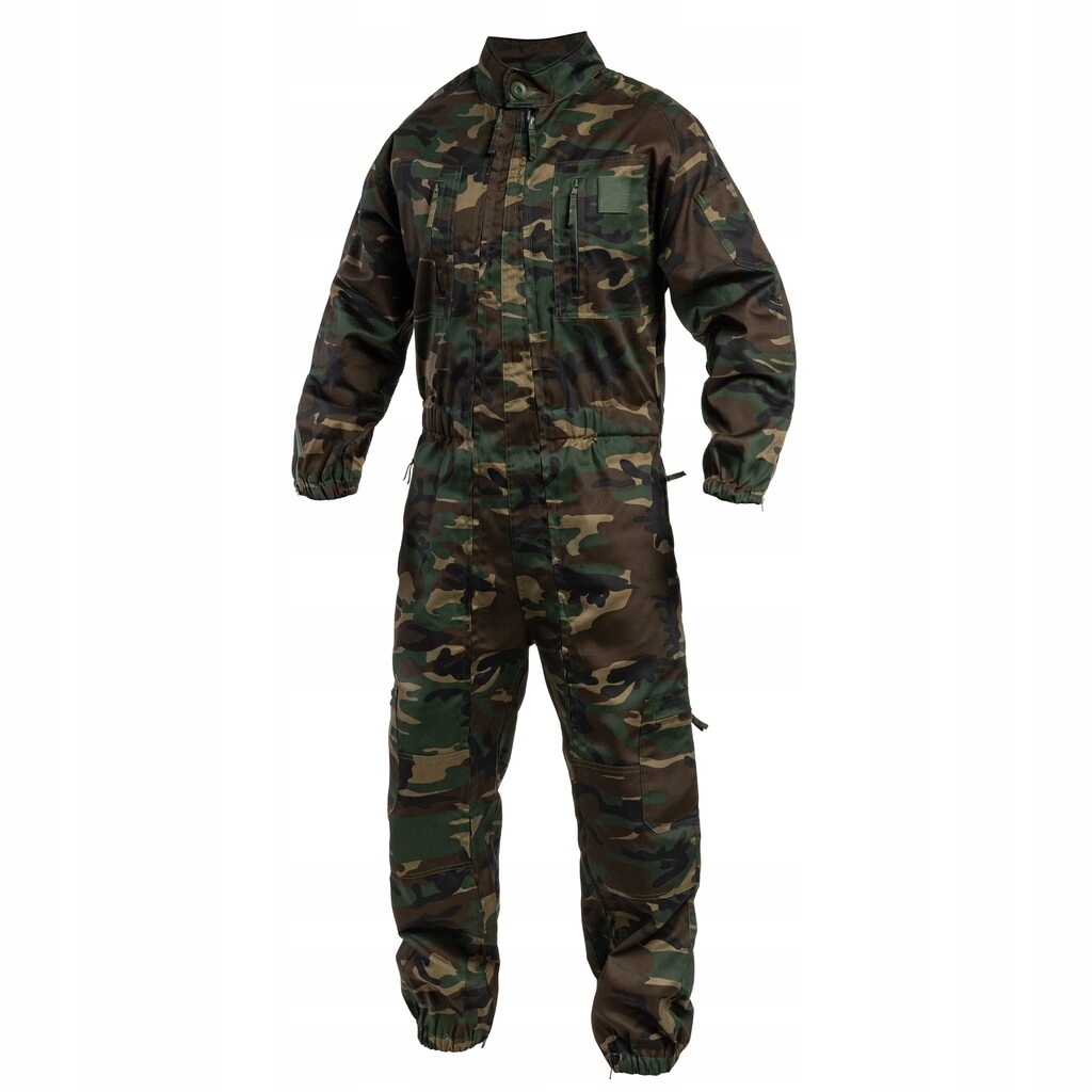 Vojenský taktický oblek maskáčový Brandit Flight Suit Woodland 4XL