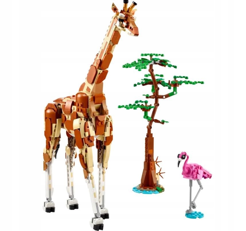 Klocki Lego Creator 31150 Dzikie zwierzęta z safari 9 + Marka LEGO