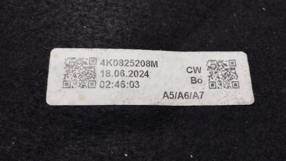 Audi A7 4K cover chassis right 4K0825208M
