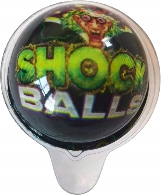 Levně Dr Sour Žvýkačky Shock Balls Extreme Sour s kyselou příchutí 18 g 50 kusů