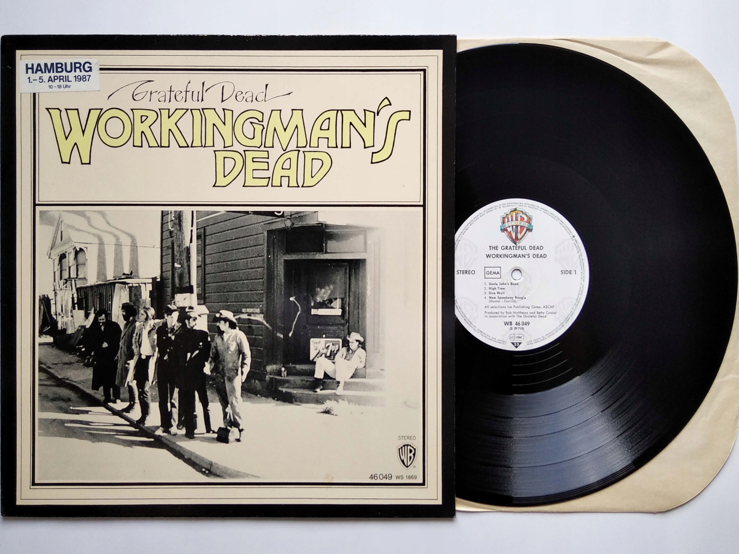 Lp The Grateful Dead Workingman's Dead 1981 Ex