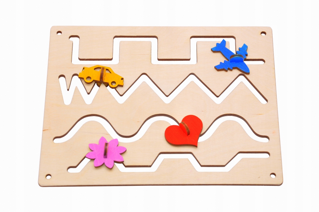 

Labirynt Kolorowe Dekory Do Tablicy Sensorycznej