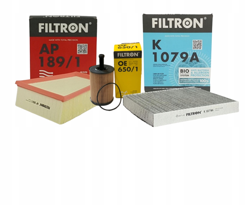 ZESTAW FILTRÓW FABIA IBIZA POLO ROOMSTER TDI