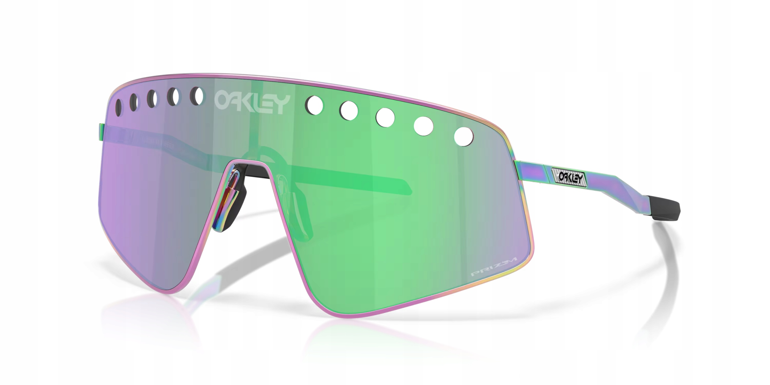 Brýle Oakley Sutro Ti Sweep Polished Oil Slick, Prizm Road Jade