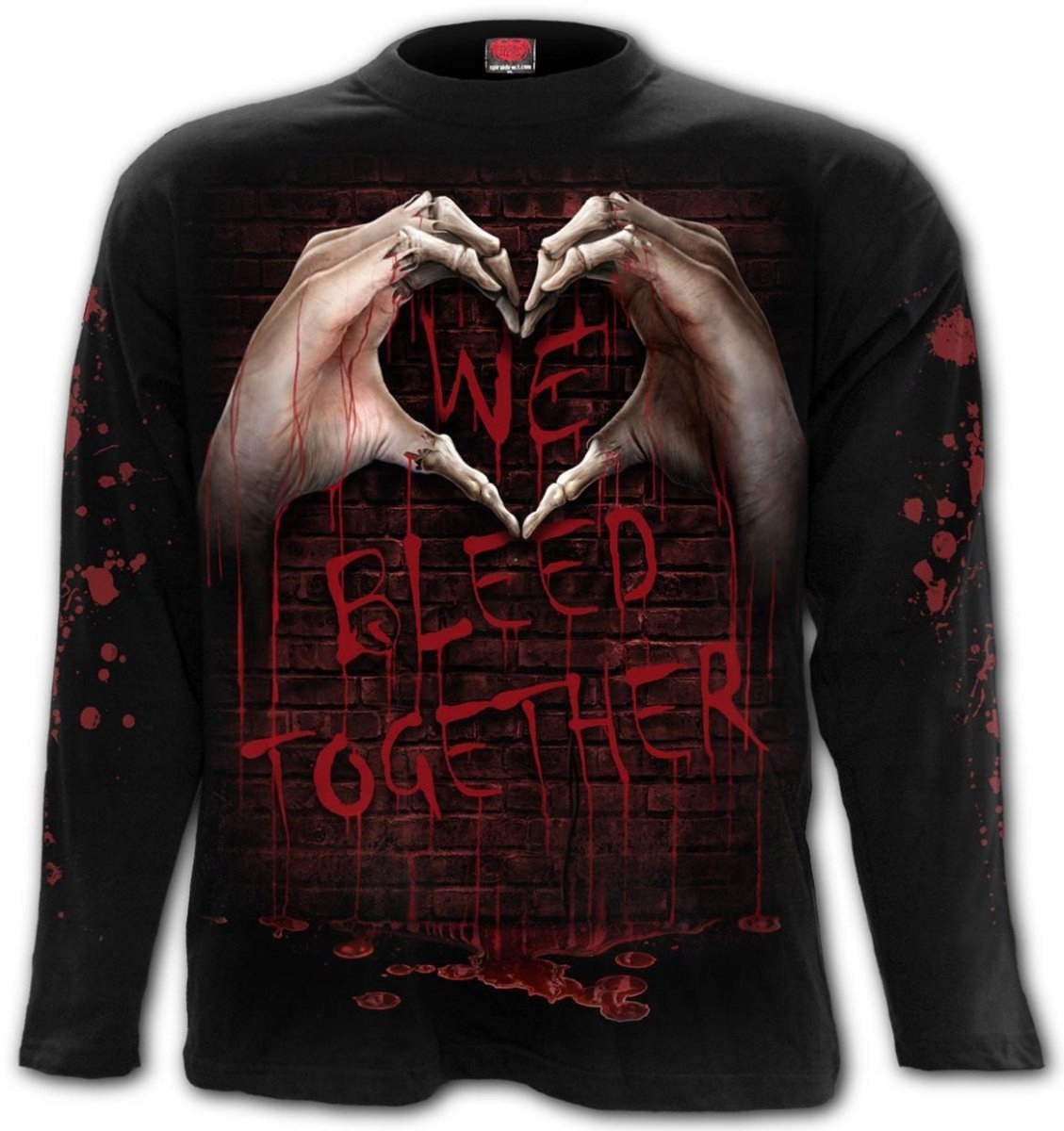 We Bleed Together Longsleeve Spiral 2XL (Dlouhý rukáv)