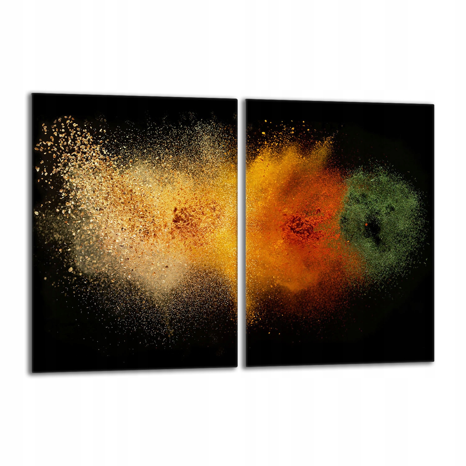 Skleněná ochranná deska na sporák 40x52 Koření do kuchyně