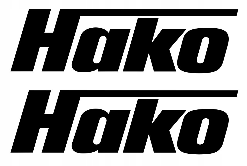 

Naklejki na traktorek Hako
