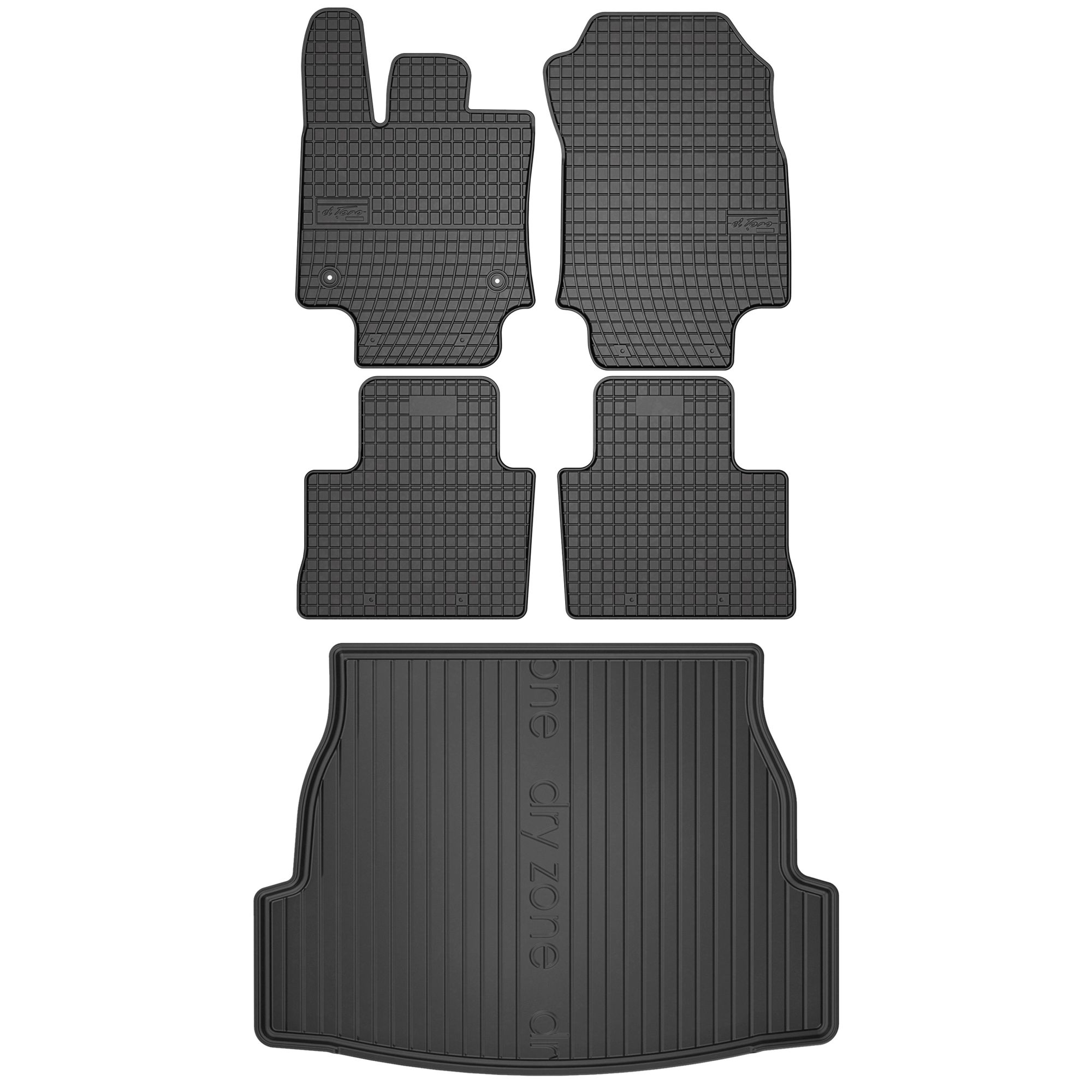 Gumové rohože a rohože pre Toyota RAV4 V od roku 2019