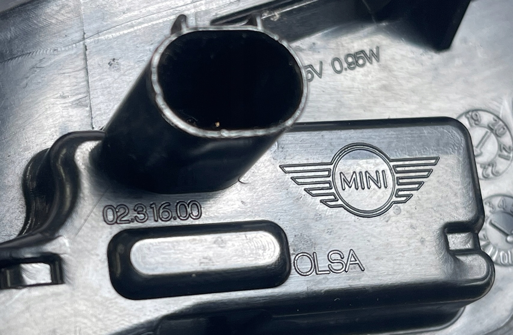 MINI F55 F56 LIFT COOPER S indicator right 5A204E6