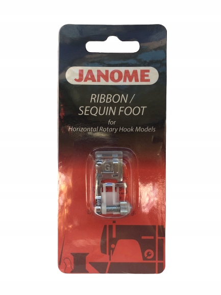 STOPKA DO NASZYWANIA CEKINÓW,TASIEMEK I GUM JANOME