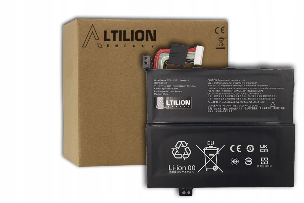 Baterie Altilion Energy L24D3PK7 kompatibilní s Lenovo