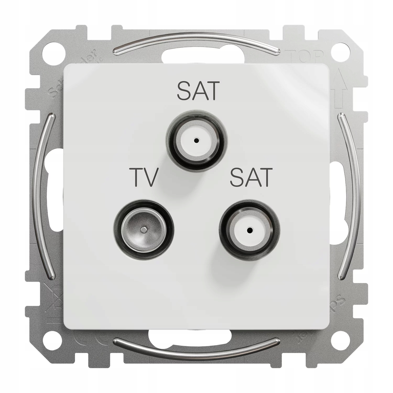 

Sedna Design Gniazdo Tv/sat/sat końc 4dB białe