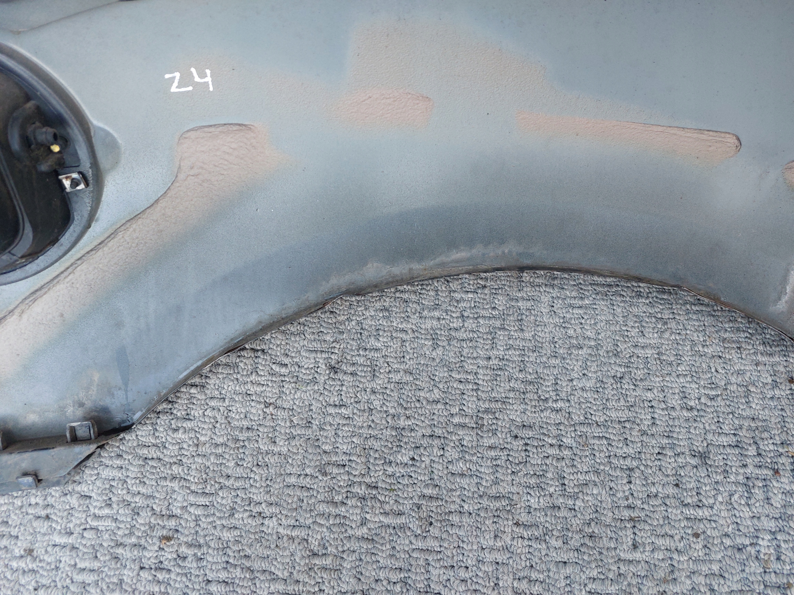 parafango Destra posteriore BMW Z4 E85 07r nero 668